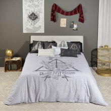 Купить пододеяльники Harry Potter: Пододеяльник Harry Potter Deathly Hallows Legend Разноцветный 175 темы 220 x 220 cm 135/140 кровать