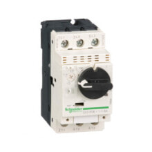 Автоматические выключатели, УЗО, дифавтоматы schneider Electric GV2P06 прерыватель цепи Миниатюрный выключатель 3