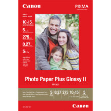 Canon PIXMA Photo Paper Plus Glossy II PP-201 A6 Photo Paper - 260 g/m² - 100x150 mm - 5 sheet купить онлайн