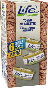 Life Pet Care Life Cat Karma Dla Kota Tuńczyk Anchois 6x50g