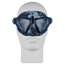 Masks and snorkels for scuba diving