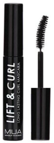 Langanhaltende Mascara für geschwungene Wimpern - MUA Lift & Curl Mascara