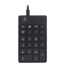 Клавиатуры r-Go Tools RGOCONMWDBL цифровая клавиатура Универсальная USB Черный