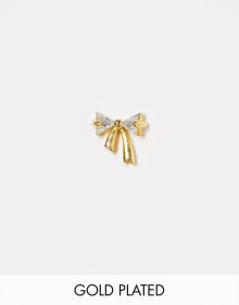 Купить женские аксессуары Kingsley Ryan: Kingsley Ryan gem box labret in gold plated