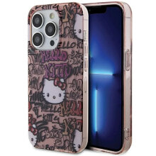 SOURCING Hello Kitty Hkhcp13Xhdgptp iPhone 13 Pro Max 6.7 Iml Tags Graffiti phone case