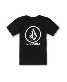 Volcom big Boys Crisp Stone Graphic Short Sleeve T-shirt