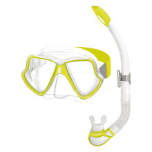 Masks and snorkels for scuba diving