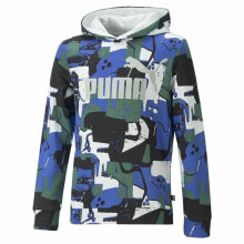 Children’s Sweatshirt Puma Essentials+ Street Art Aop Blue