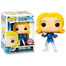 FUNKO POP Marvel Fantastic Four Invisible Girl Exclusive Figure