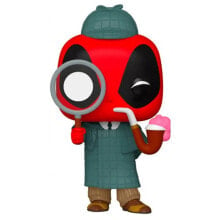 FUNKO POP Marvel Deadpool 30th Sherlock Deadpool Exclusive Figure