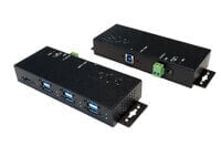 EX-1189HMVS-3 - 7x USB 3.0 - Metall, - USB 3.2 Gen 1 (3.1 Gen 1) Type-B - USB 2.0 - USB 3.2 Gen 1 (3.1 Gen 1) Type-A - 5000 Mbit/s - Black - Metal - Power - USB