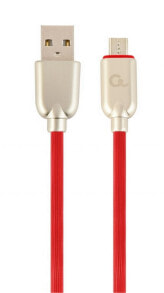 Cablexpert CC-USB2R-AMMBM-1M-R USB кабель USB 2.0 USB A Micro-USB B Красный