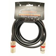 EUROCONNEX 0655-3 3P XLR Cable 3 m