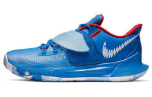 Nike Kyrie Low 3 Pacific Blue 欧文3 低帮 实战篮球鞋 男款 蓝红 国内版 / Кроссовки Nike Kyrie Low 3 Pacific Blue 3 CJ1287-400