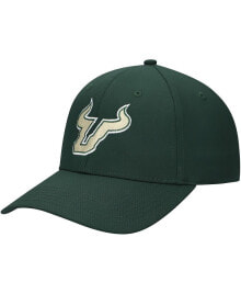 Купить мужские головные уборы Ahead: Men's Green South Florida Bulls Stratus Adjustable Hat