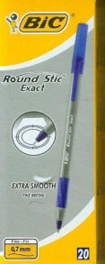 BIC Round Stic Exact Синий Обычная шариковая ручка Fine 20 шт 918543