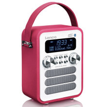 Радиоприемник Lenco GmbH Lenco PDR-051 pink/weiss