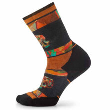 SMARTWOOL Athlete Edition Run Def Lyfe Print Crew Socks