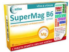 Магний astina SuperMag B6 Комплекс с магнием и витамином В6 30 таблеток