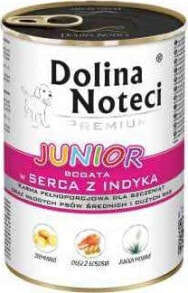 Влажные корма для собак dolina Noteci Dolina Noteci Premium Serca z Indyka Junior 400 g