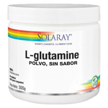 L-карнитин и L-глютамин SOLARAY L-Glutamine Powder 300gr Neutral