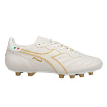 Купить белые мужские кроссовки Diadora: Diadora Brasil Italy Og Lt Plus Mdpu Soccer Cleats Mens White Sneakers Athletic