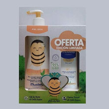 Средства для ухода за кожей малыша mustela Dry Skin Детский набор: Защитный крем + Массажный гель