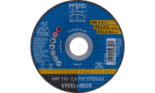 Диски отрезные pFERD EHT 115-2,4 PSF STEELOX аксессуар для угловых шлифмашин