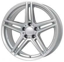 Колесный диск литой Rial M10X polar-silber 8.5x20 ET40 - LK5/112 ML66.5