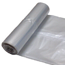 Мешки для мусора 80 micron thick garbage bags. durable roll 5 pcs. - transparent 240L