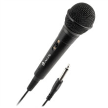 Вокальные микрофоны Kараоке-микрофоном NGS Singer Fire Чёрный (6.3 mm)