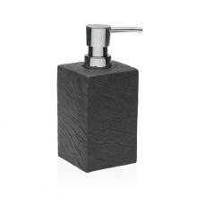 Soap Dispenser Versa Ava Grey Resin Plastic