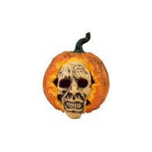 Europalms Halloween Totenkopf-Kürbis 26cm