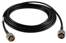 Комплектующие для телекоммуникационных шкафов и стоек aLLNET ANT-CAB-NM-NM-150 коаксиальный кабель 1,5 m N-Type Тип N Черный