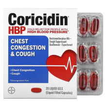 Vitamins and dietary supplements for colds and flu Coricidin HBP