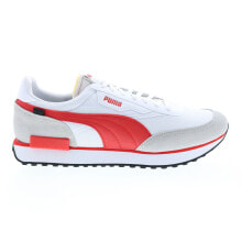 Puma Future Rider Play On 37114990 Mens White Lifestyle Sneakers Shoes 10.5