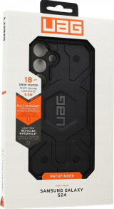 UAG Futerał ( UAG ) Urban Armor Gear Pathfinder Magnet do SAMSUNG S24 5G z wbudowanym modułem magnetycznym black