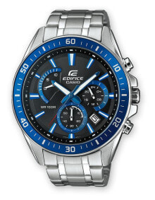 Мужские наручные часы с браслетом Casio EFR-552D-1A2VUEF наручные часы Кварцевый (батарея) Мужской Синий, Нержавеющая сталь