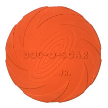 Frisbee Trixie Blue Orange Rubber Natural rubber