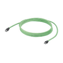 Кабель-каналы Weidmüller IE-C5ES8UG0005A40A40-E сетевой кабель 0,5 m Cat5e SF/UTP (S-FTP) Зеленый 1175000000