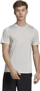 Мужские спортивные футболки и майки adidas Koszulka męska FL360 X GF beżowa r. S (DS9279)