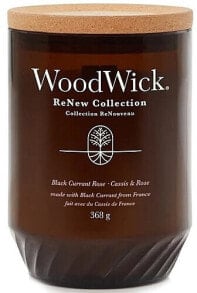 Duftkerze im Glas - Woodwick ReNew Collection Black Currant & Rose Jar Candle