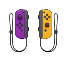 Nintendo Joy-Con Геймпад Nintendo Switch Аналоговый/цифровой Bluetooth Черный, Оранжевый, Пурпурный 10002888