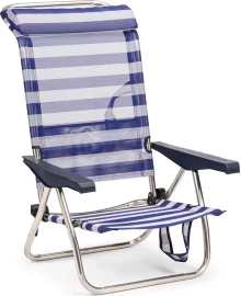 SOLENNY Low Folding Chair 4 Positions 83x77x60 cm