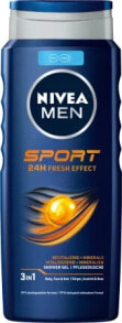 Men's shampoos and shower gels