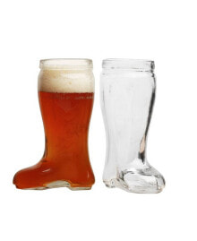 Circleware boots Set of 2 - 1 Liter 33.8 oz Beer Boots