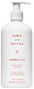 Купить кремы и лосьоны для тела Björk & Berries: Herbalist Hand & Body Lotion