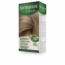 Краска для волос farmatint	Permanent Coloring Gel No. 9 N Перманентная краска для волос на растительной основе и маслах без аммиака, оттенок медовая блондинка