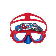 Masks and snorkels for scuba diving