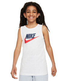 Nike big Kids Sportswear Essential Cotton Tank Top
